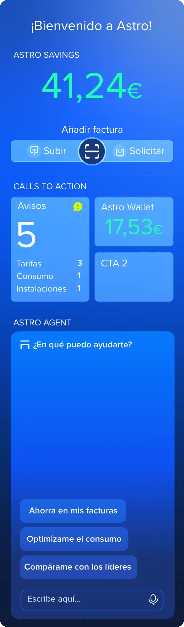 Barra del Agente de Astro